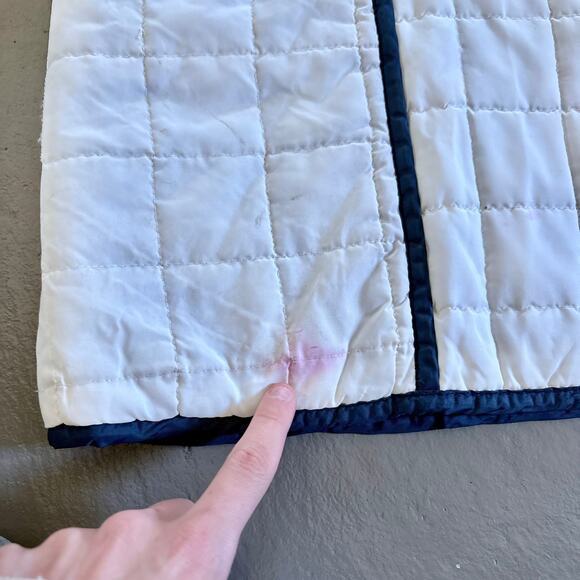 Vintage 70s White Bear of St. Paul Womens White Quilted Jacket Nylon Parka Retro - Picture 5 of 16